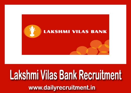 Lakshmi Vilas Bank Recruitment 2019