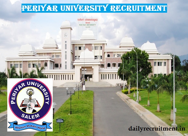 Periyar University Recruitment 2021