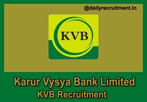 KVB Recruitment 2020