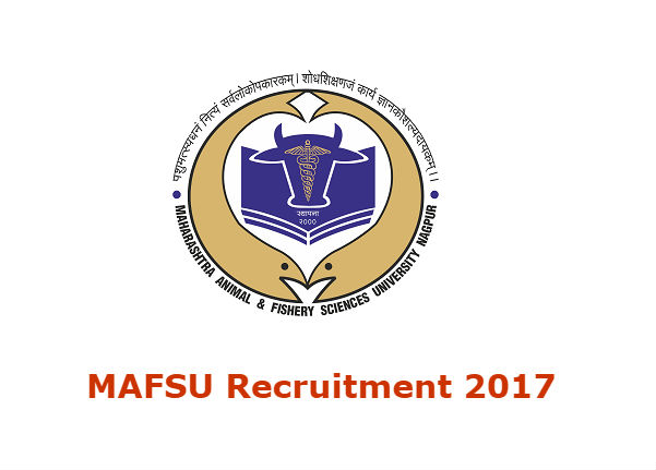 MAFSU Recruitment 2017