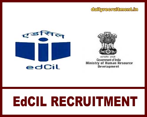 EdCIL India Recruitment 2024