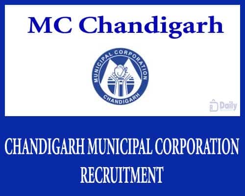 Chandigarh Municipal Corporation Recruitment