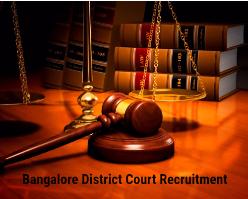 Bangalore District Court Recruitment 2019