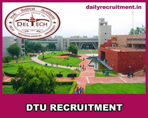 DTU Recruitment 2019