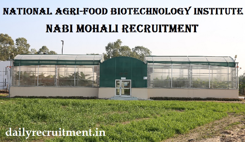 NABI Mohali Recruitment 2019