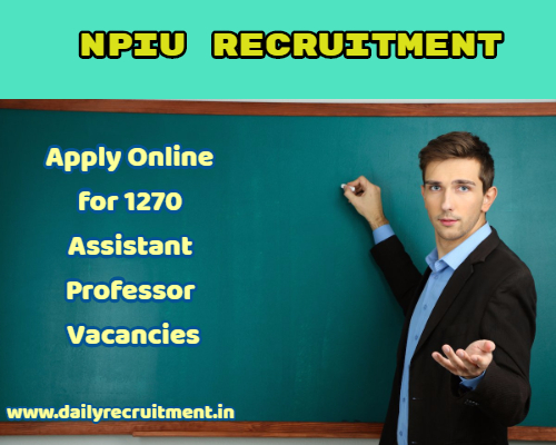 NPIU Recruitment