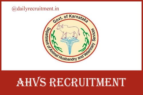 Karnataka AHVS Recruitment 2022, Apply 400 Veterinary Officer Vacancies