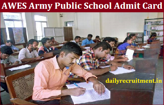 Army Public School Admit Card 2020