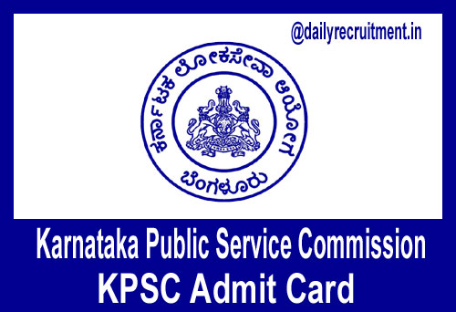 KPSC Sericulture Extension Officer Hall Ticket 2023