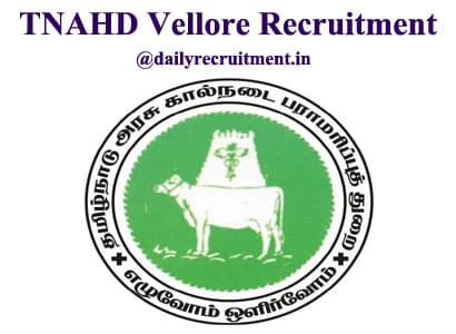 TNAHD Vellore Recruitment 2020, Apply Office Assistant & Other Vacancies @  