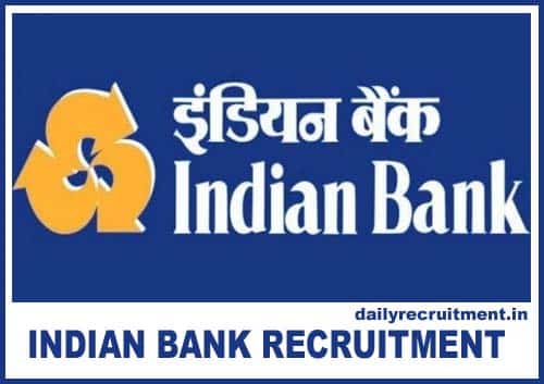 Indian Bank Chennai Recruitment 2024