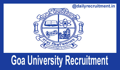 Goa University Recruitment 2020