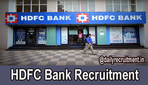 HDFC Bank Recruitment 2020
