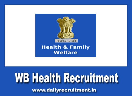 WB Health Recruitment 2023, Apply 44 Staff Nurse & Other Vacancies