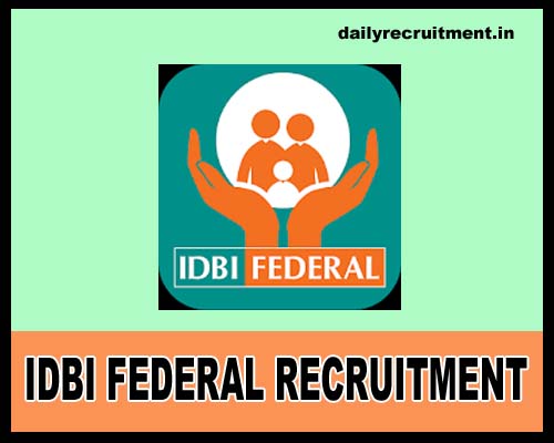 IDBI Federal Recruitment 2019