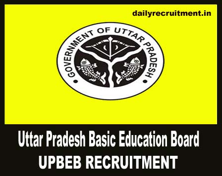 UPBEB Recruitment 2019