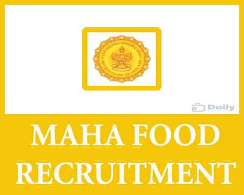 MAHA Food Recruitment