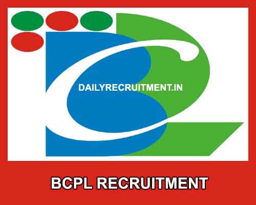 BCPL Recruitment 2020