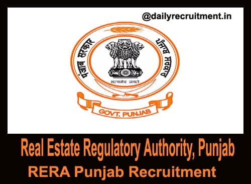 RERA Punjab Recruitment 2018