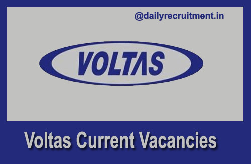 Voltas Career Opportunities
