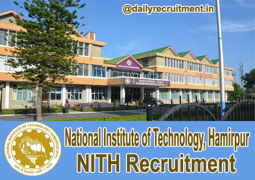 NITH Recruitment 2019
