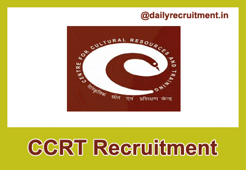 CCRT Recruitment 2018
