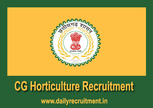 CG Horticulture Recruitment