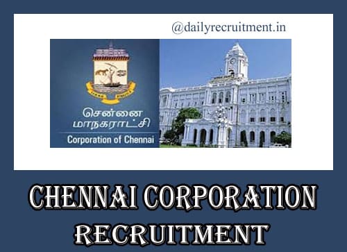 Chennai Corporation Recruitment