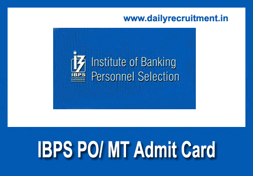 IBPS PO Mains Admit Card 2019