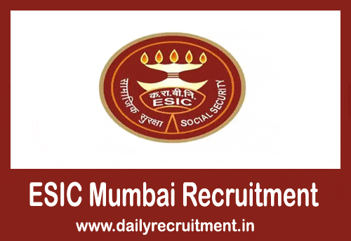 ESIC Mumbai Recruitment 2020