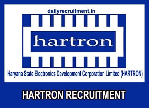 Hartron Recruitment