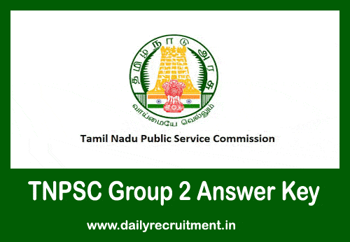 TNPSC Group 2 Answer Key 2018