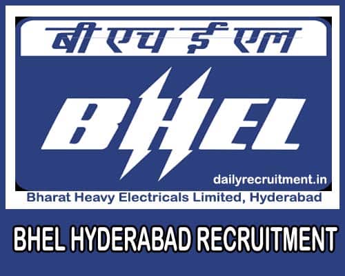 BHEL Hyderabad Recruitment 2020
