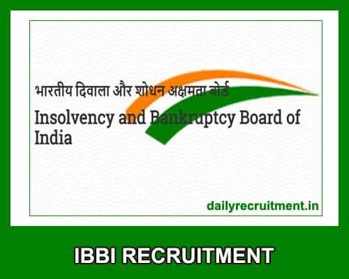 IBBI Recruitment 2