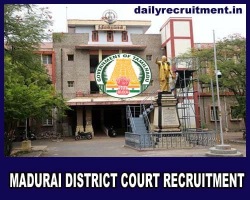 Madurai District Court Recruitment 2019
