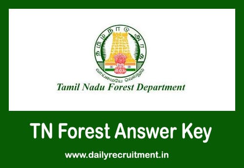 TNFUSRC Forest Guard Answer Key 2020