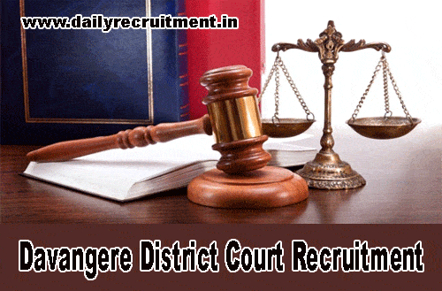 Davangere District Court Recruitment 2019