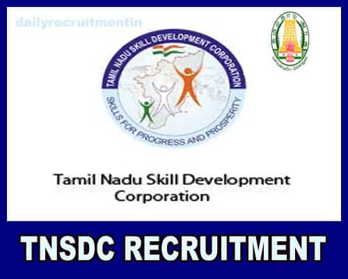 TNSDC Recruitment 2024
