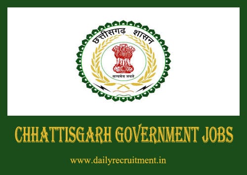 Chhattisgarh Government Jobs 2019