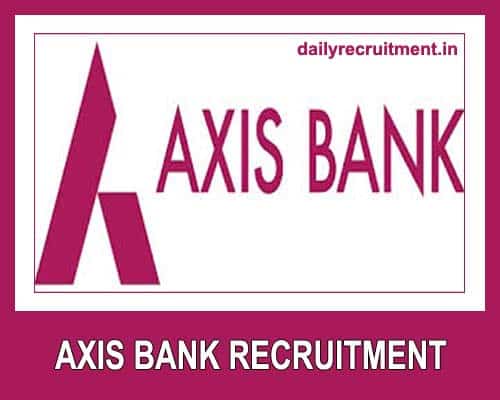Axis Bank Recruitment 2020
