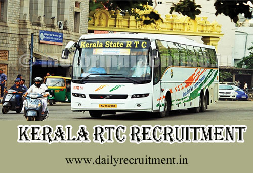 Kerala RTC Recruitment 2019