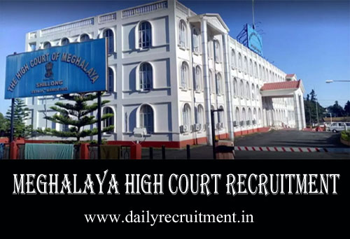 Meghalaya High Court Recruitment 2019