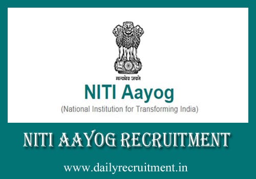 NITI Aayog Recruitment 2024
