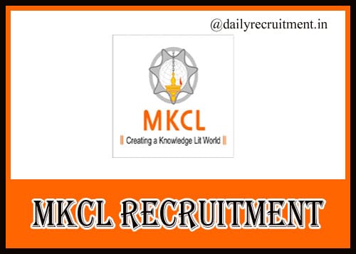 MKCL Recruitment 2019
