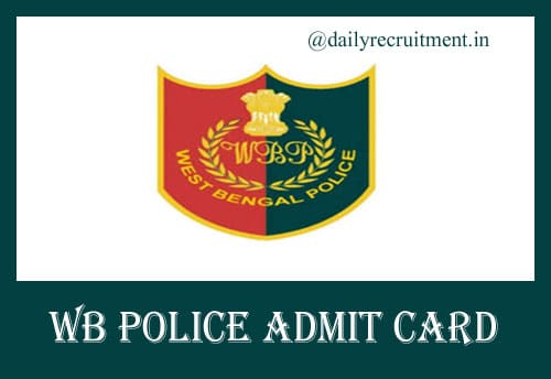 WB Police SI Admit Card 2019