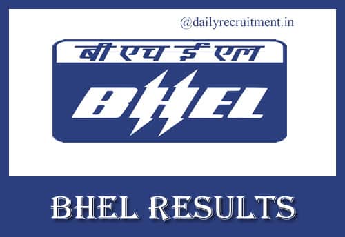 BHEL Results 2019