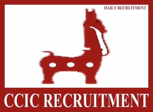 CCIC Recruitment 2019