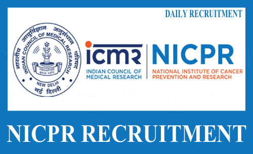 NICPR Recruitment 2021