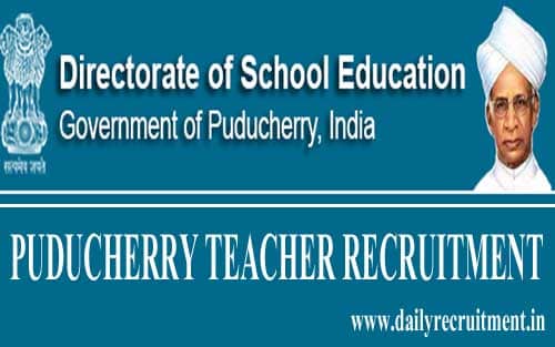 Puducherry Teacher Recruitment 2023