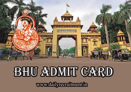 BHU RET Admit Card 2021